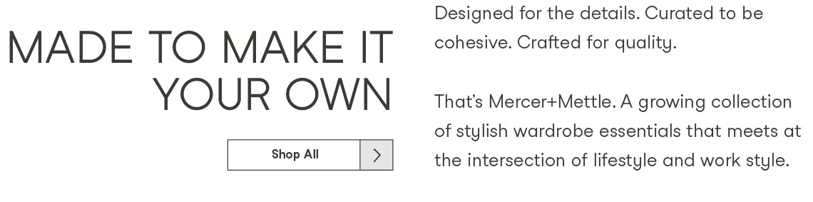 Shop Mercer+Mettle