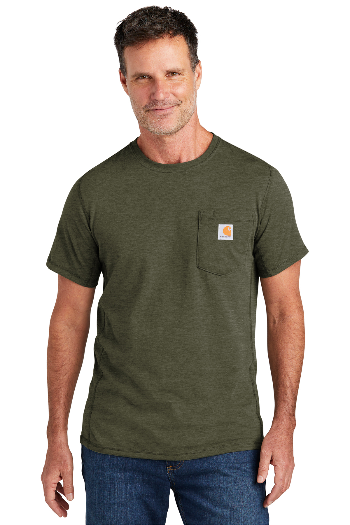 Carhartt Force Short Sleeve Pocket T Shirt Product SanMar